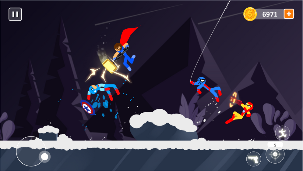 Spider Stick Fight Stickman Fighting Games Android Games In