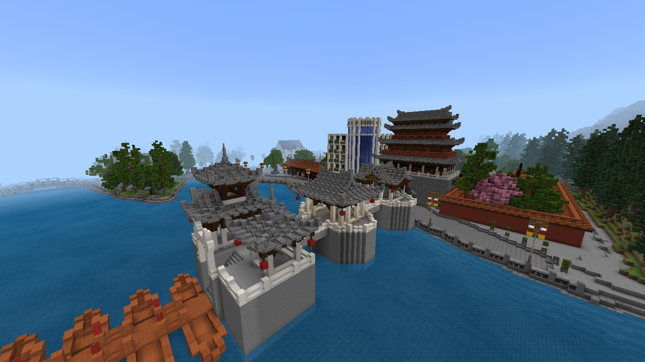 足不出門也能觀賞到古村落建築風情啦 From Knives Out Taptap Minecraft Community