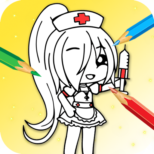 Download Gacha Coloring Book Game - Android Games in Tap | Tap Discover Superb Games