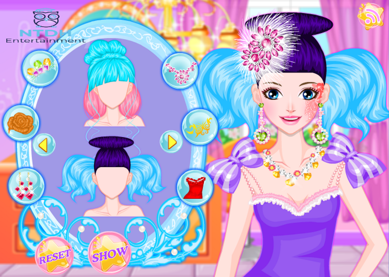 Fantasy Hairstyle Show Dress Up Games For Girls Android Games