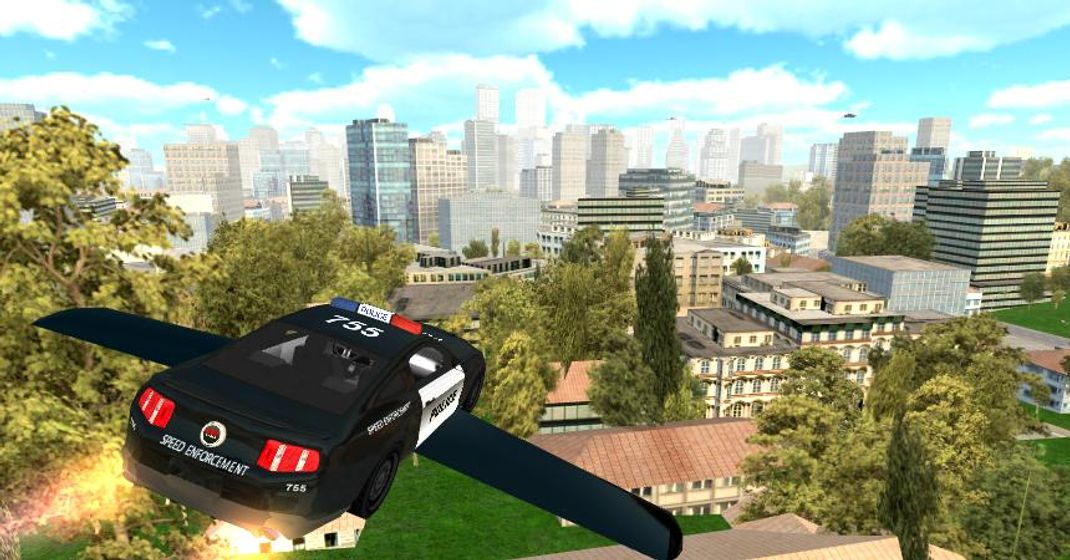 Flying Police Car Simulator Android Games In Tap Tap Discover
