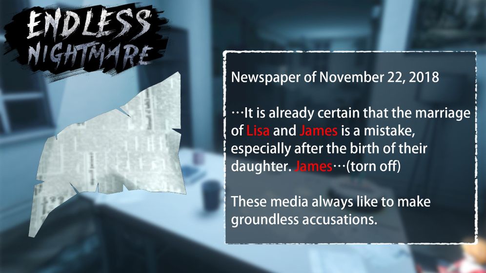 Endless Nightmare 3d Scary Creepy Horror Game Android Games In Tap Tap Discover Superb Games