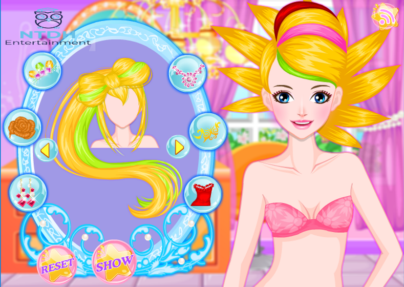 Fantasy Hairstyle Show Dress Up Games For Girls Android Games
