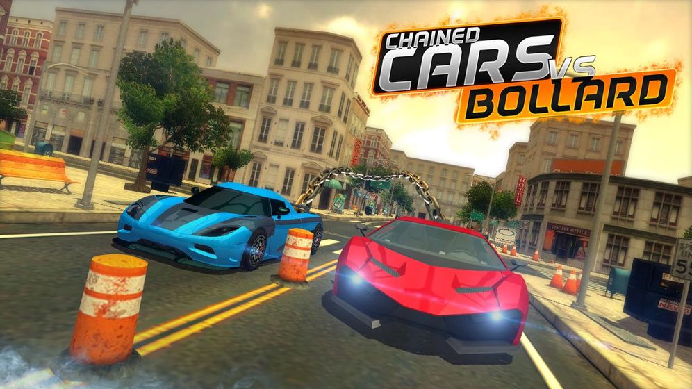 Chained Cars Vs Bollard Android Games In Tap Tap Discover