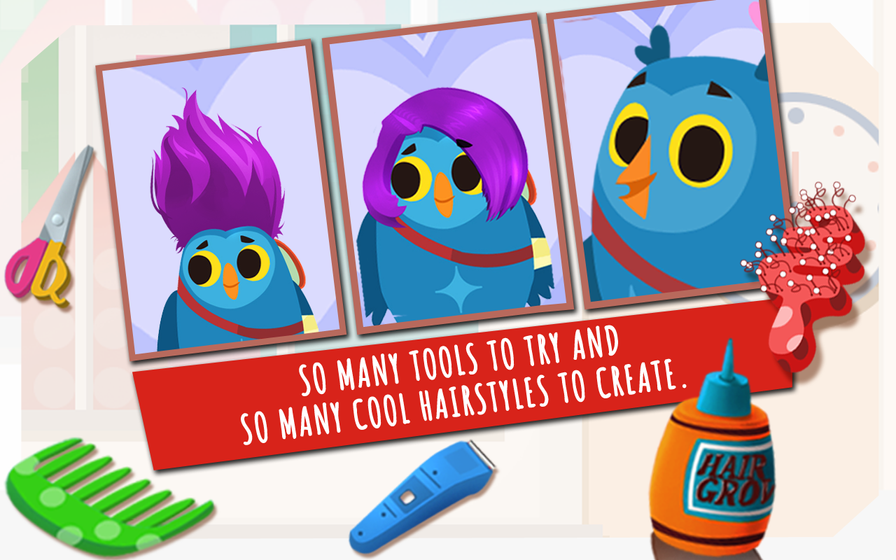 Kids Hair Salon Kintoons Haircut Game For Kids Android Games