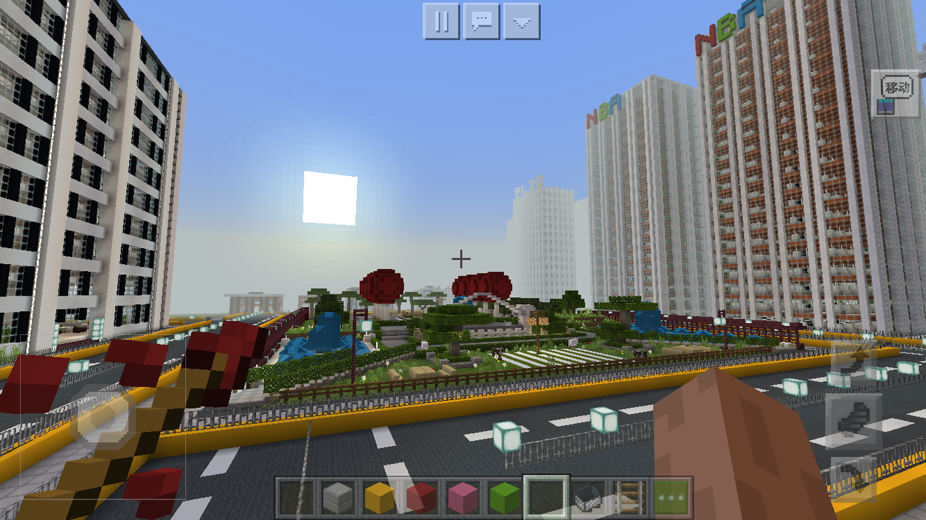 Minecraft 移动建筑物 セカールの壁