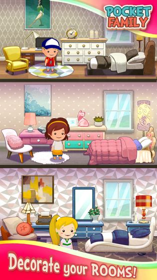 Pocket Family Play Build A Virtual Home Android Games In Tap