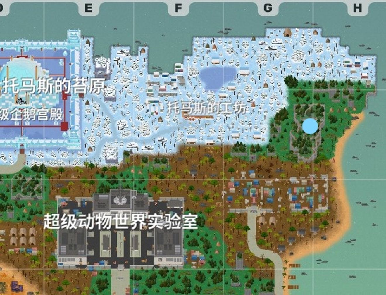 super animal royale new map