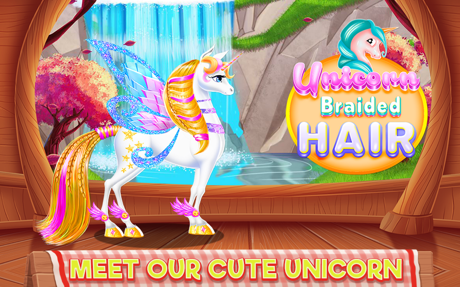 Unicorn Braided Hair Salon Android Games In Tap Tap Discover