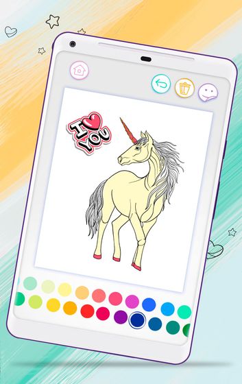 Unicorn Coloring Book Android Games In Tap Tap Discover Superb