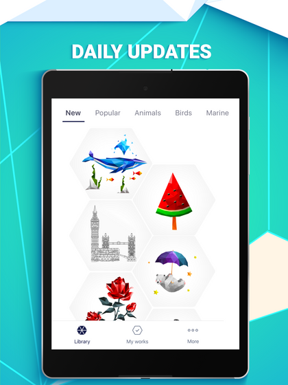 Polygon Color By Number Android Games In Tap Tap Discover