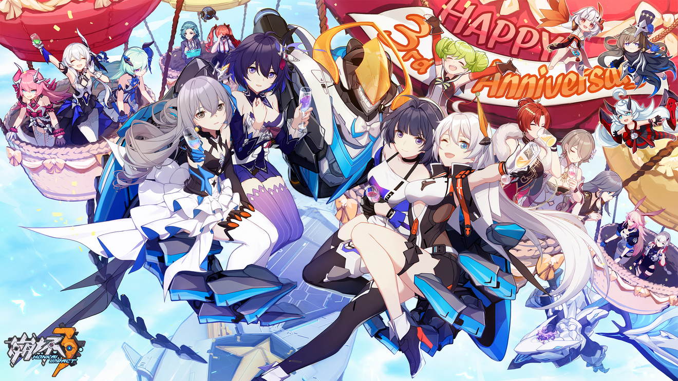 崩壞3 三週年慶聖 芙蕾雅嘉年華 盛大 From Honkai Impact 3rd Taptap Honkai Impact 3rd Community