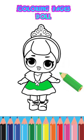 Creative Coloring Pages Lol Surprise Dolls Android Games In Tap