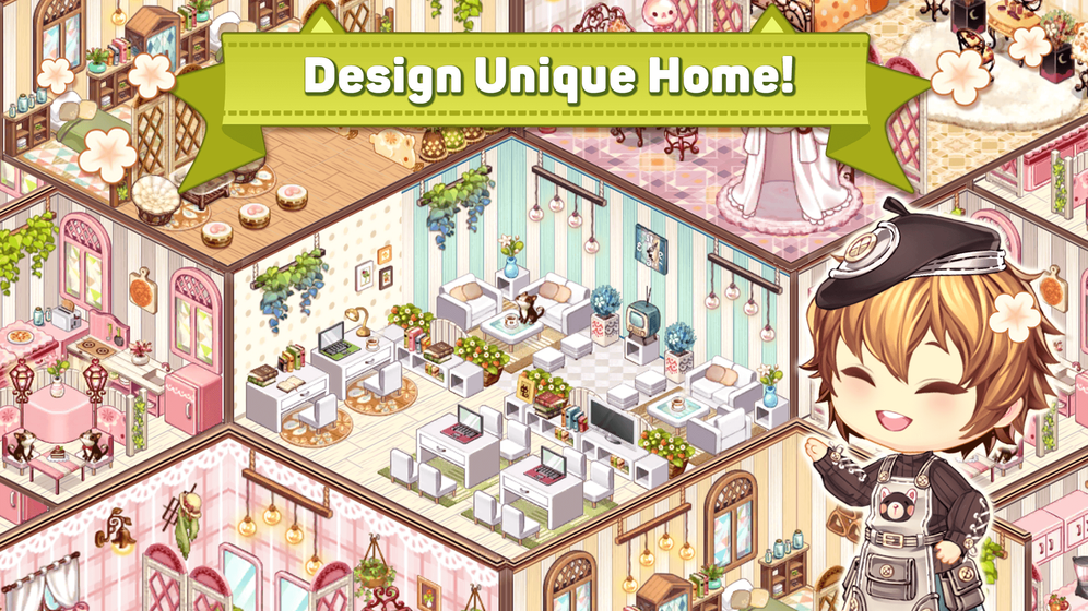 Kawaii Home Design House Decorating Game Android Games