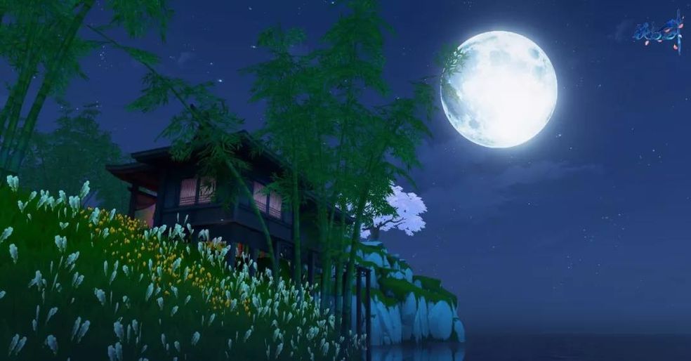 月光 竹林 夜燈 流螢復飛兮 Taptap