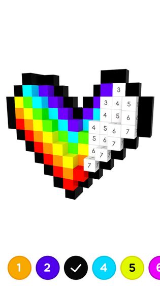 Number Coloring 3d No Draw Android Games In Tap Tap