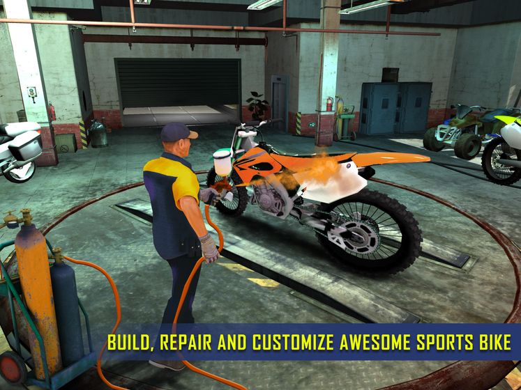 Sports Bike Mechanic Workshop Android Games In Tap Tap
