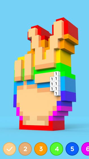 Number Coloring 3d No Draw Android Games In Tap Tap