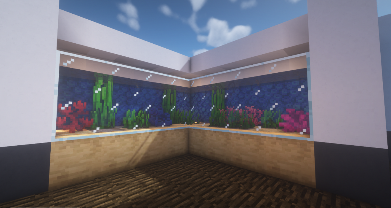 我愛的家裡 一定要有這樣一個水族箱 Minecraftdiscussions Taptap Minecraft Group
