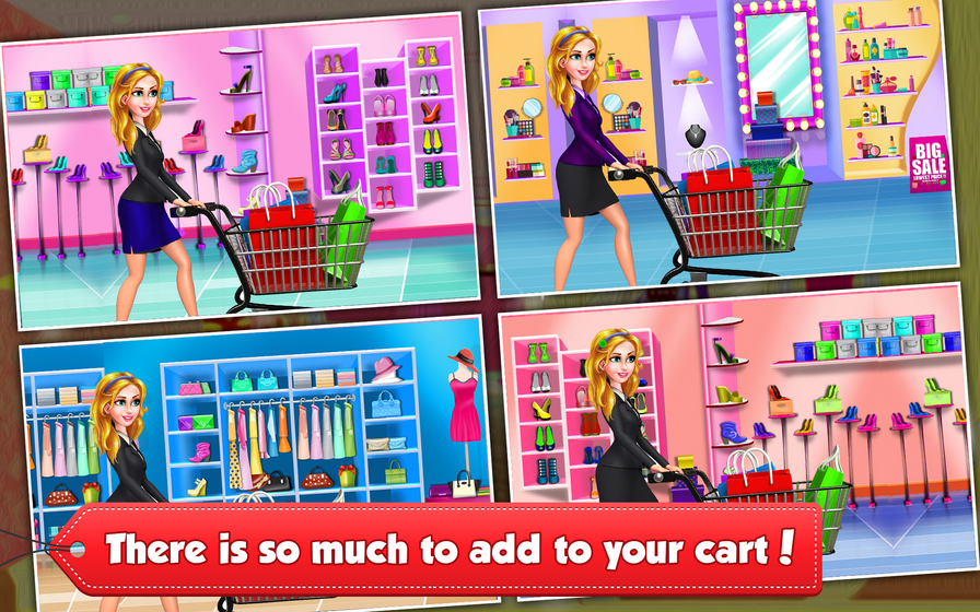 Shopping Mall Girl Cashier Game 2 Cash Register Android Games