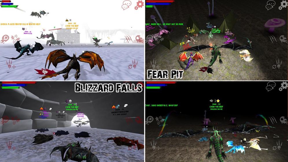 Dragons Online 3d Multiplayer Android Games In Tap Tap