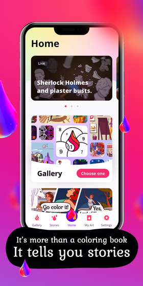 Colorain Paint By Numbers Or Freestyle Coloring Android Games