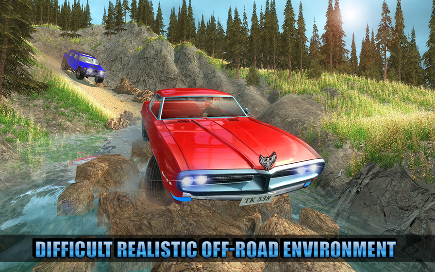 American Classic Muscle Car 3d Offroad Adventure Android Games