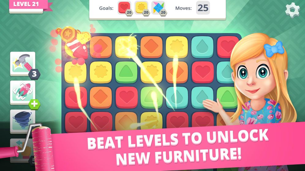 Dollhouse Decorating Match 3 Home Design Games Android Games In