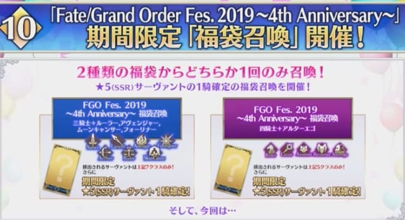 Fgo 4周年 Fgoフェス19 Fate Grand Orderdiscussions Taptap Fate Grand Order Group