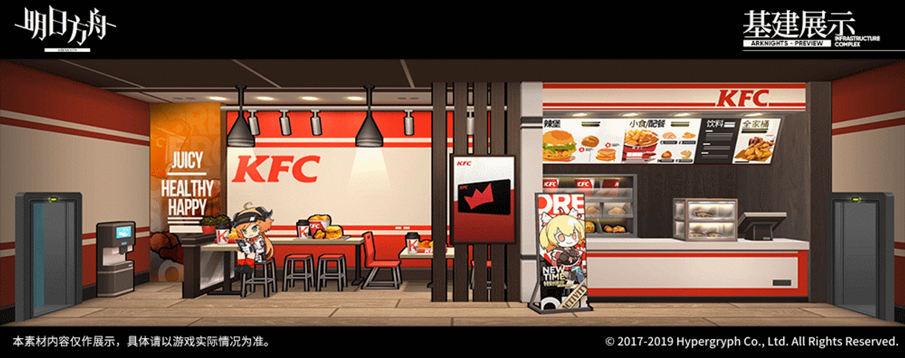 Нарисовать kfc ресторан
