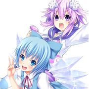 Cirno with Nep